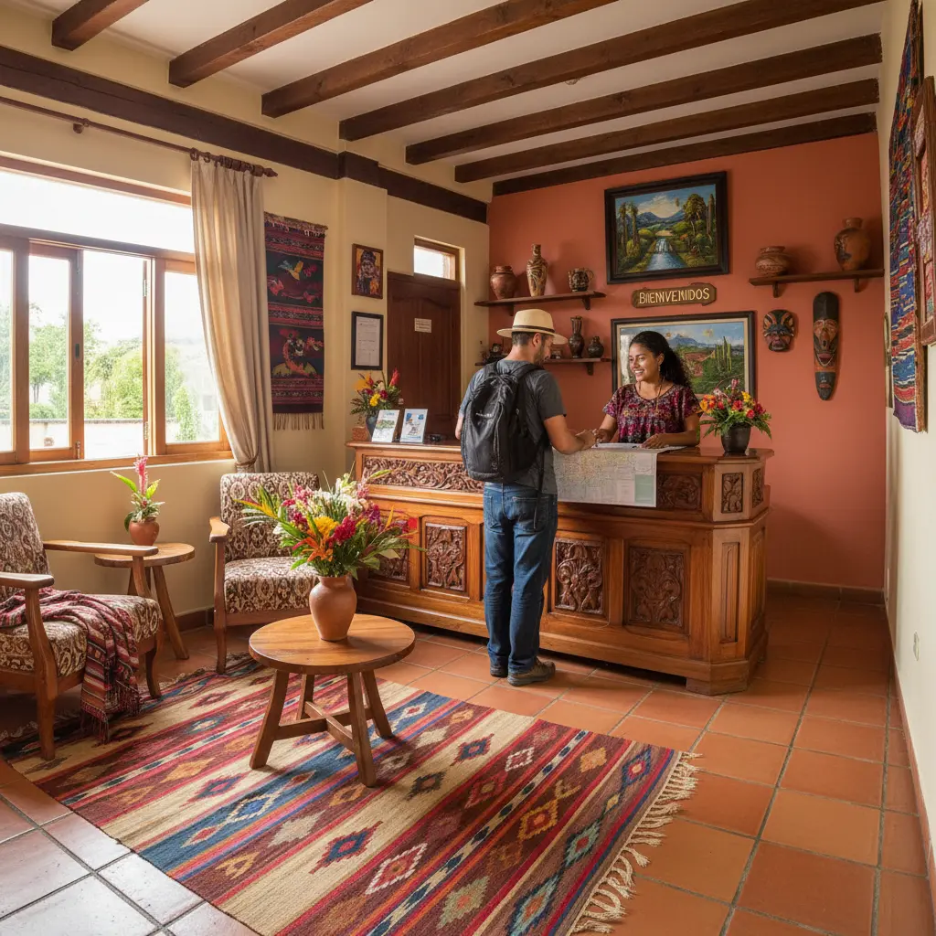 Hotel ecuatoriano con sistema de gestión de reservas